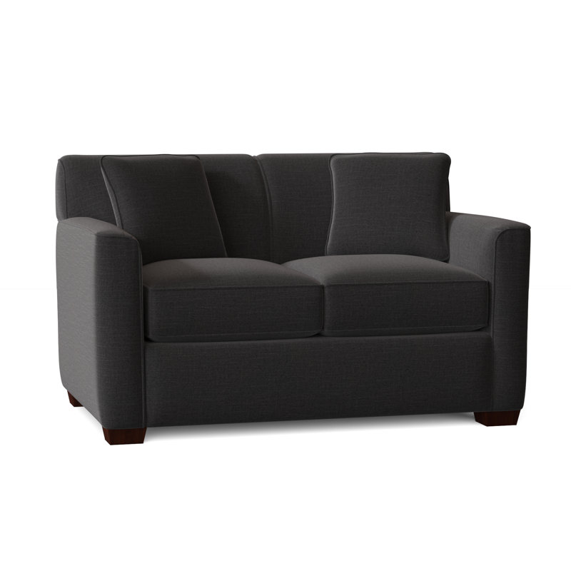 Lila Loveseat, Paradigm 45 Black, No