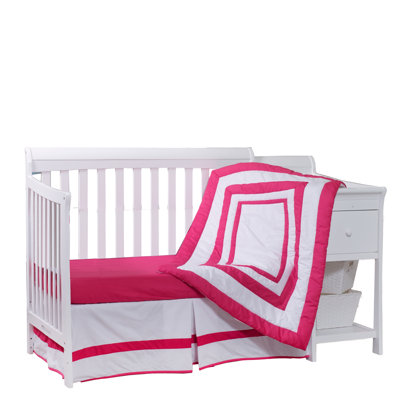 Bajo 3 - Piece Crib Bedding Set