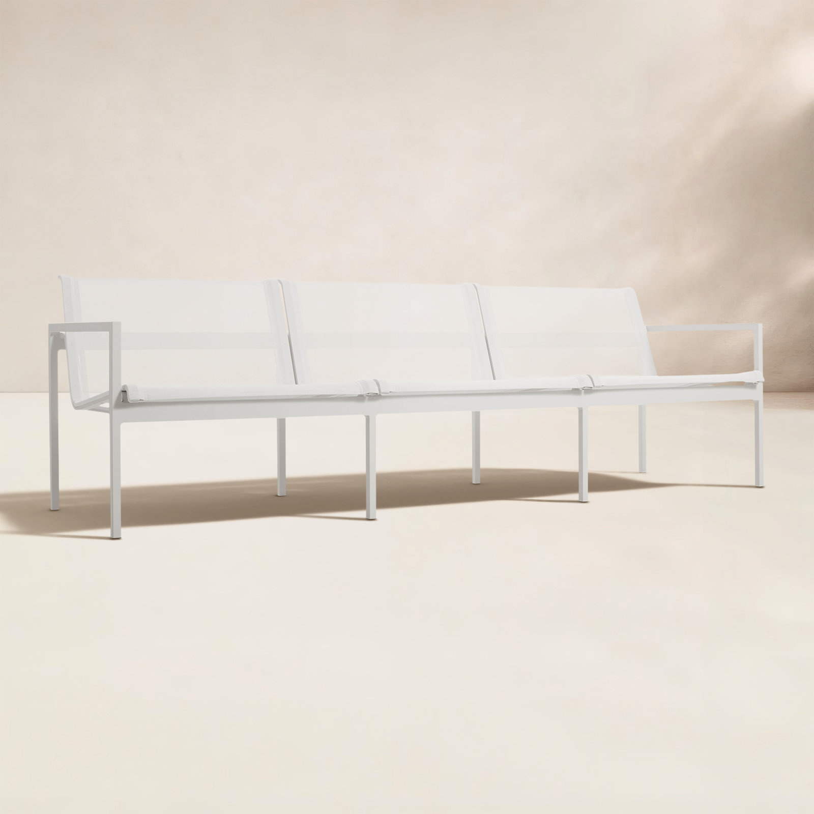 Skiff 82" Patio Sofa, White