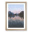Italian Lake in Abstract - Framed Print-55770438-55770442