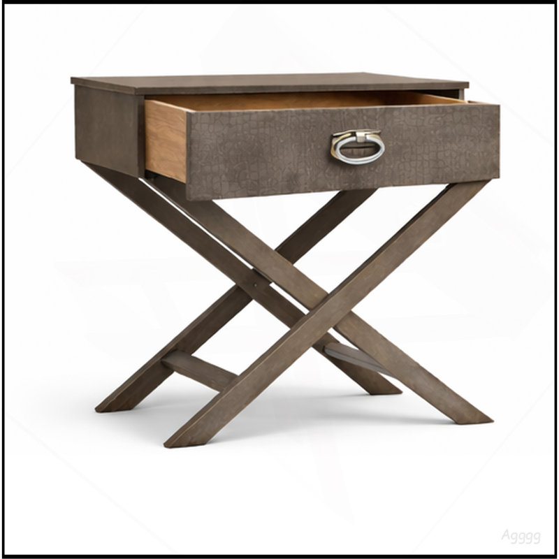 Xavier G0071-N Nightstand , Gray