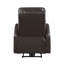 Fauteuil inclinable électrique 1pc recouvert de similicuir
