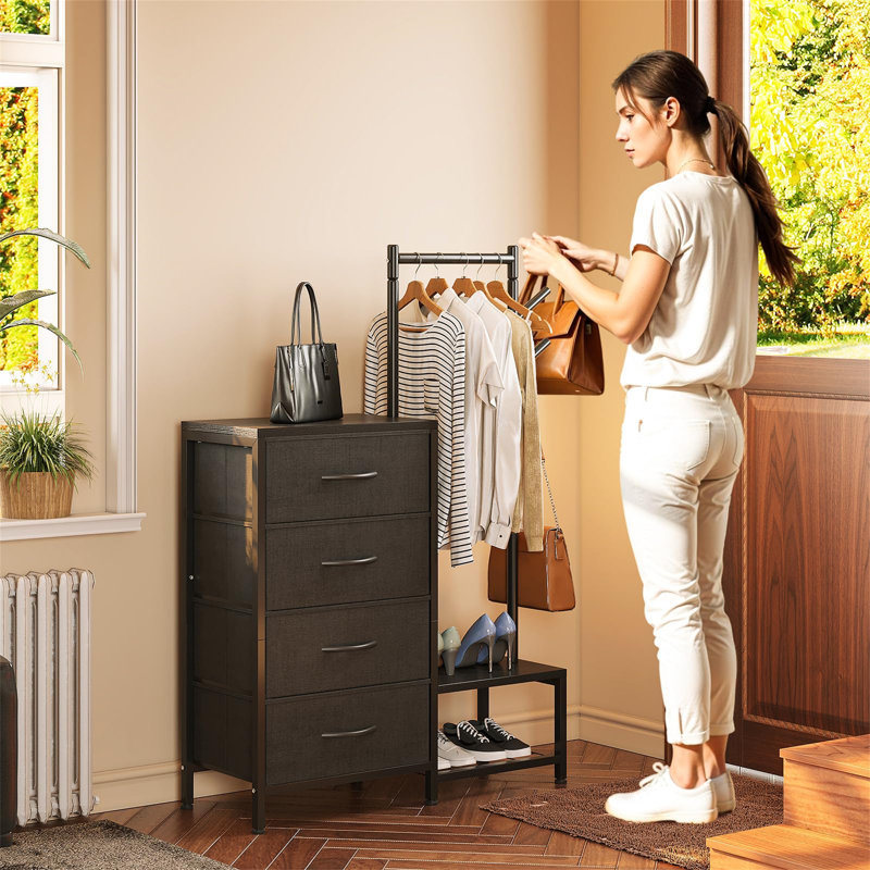 78.8 cm W Chest of 4 Drawers