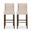 30"Counter Heith  Tufted Wingback Barstool-499587210