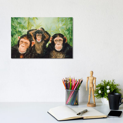 Grandmas Girls by Laura Curtin - Wrapped Canvas Painting