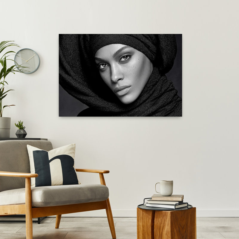 Angela, art mural contemporain abstrait, H 36 po x l 24 po