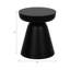 Table de bout ronde en bois massif Vanola - Table d'appoint décorative fabriquée à la main pour le salon, le bureau ou la chambre à coucher, 19 po	-315267060