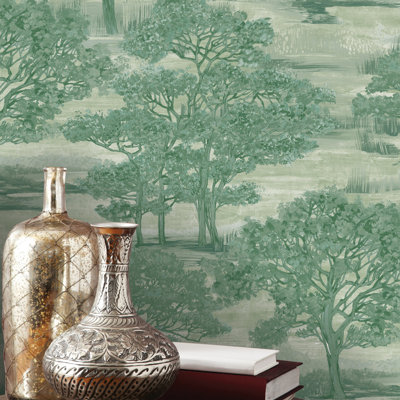 Papier peint adhésif Toile forêt
