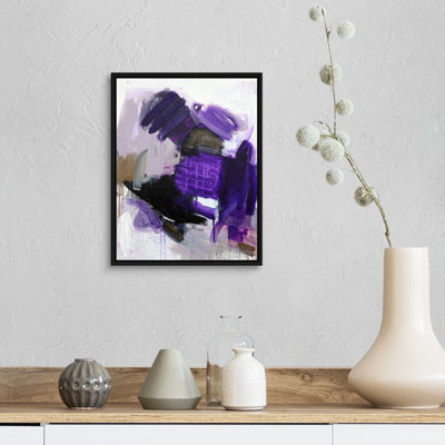 " Purple Love " by B. Robert Painting Print
