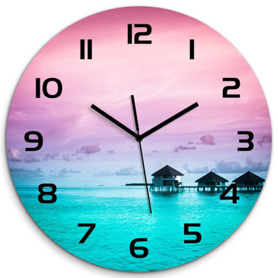 Jorill Glass Wall Clock