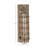 Bryant Metal Battery Operated Geometric Brown Accent Lamp with Included Fixed LED Light