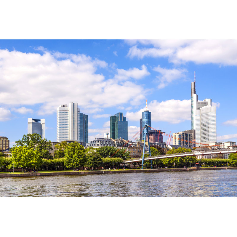 Asceanna Frankfurt by Meinzahn - Wrapped Canvas Print, 30cm H x 46cm W x 3.8cm D