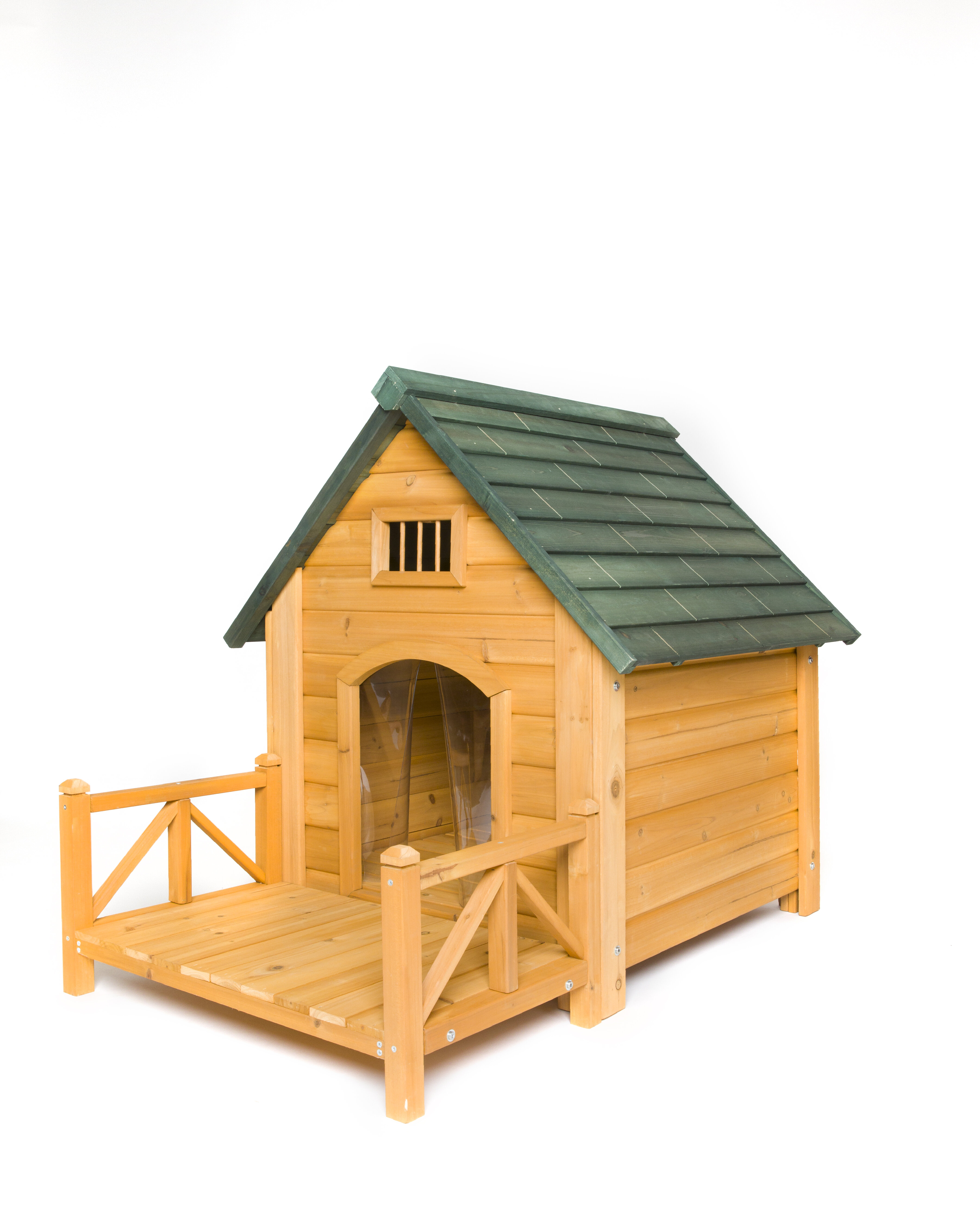 Tucker Murphy Pet™ Baron Wood Insulated K-9 Kastle Dog House & Reviews ...