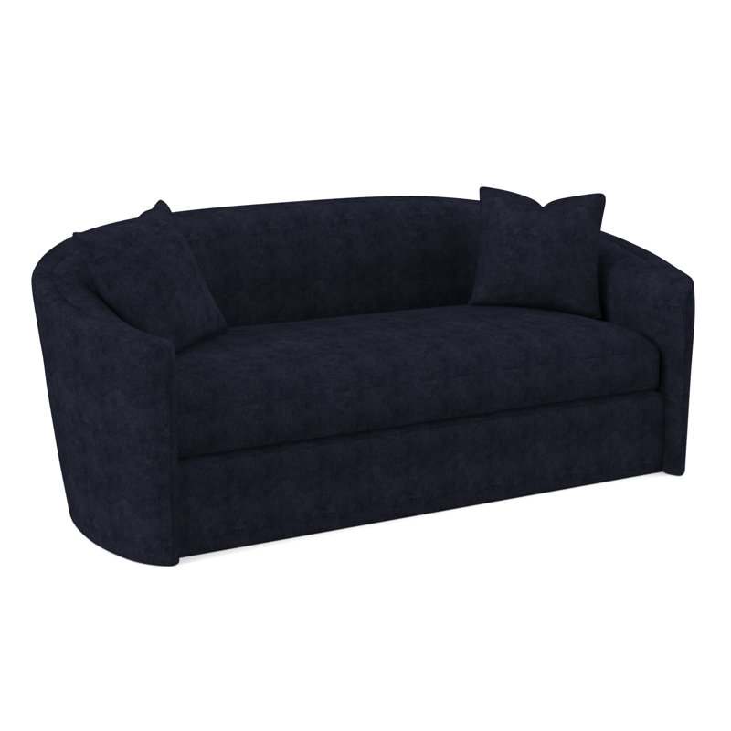 Aurora Sofa, Margaret Ebony Polyester Blend