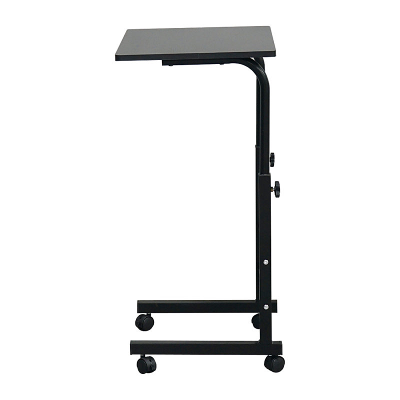 Convertisseur de bureau pour travailler debout réglable en hauteur Fienley, H 27,56 po x l 31,5 po x P 15,75 po, Noir