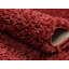 Lush Solid Colour Machine Woven Weinrot Area Rug-189839482