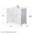 Beckett 42" Freestanding Single Bathroom Vanity with Cultured Marble Top-52605367-61131902-52605364
