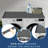 Washer And Dryer Covers For The Top, Non Slip Silicone Rubber Washer Dryer Top Protector, Waterproof Washer & Dryer Cover Pad Countertop
