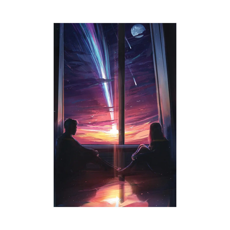 Last Light by Alena Aenami - Wrapped Canvas Print, 20.32 cm H x 30.48 cm W
