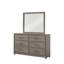 Commode de rangement contemporaine 1 tiroir 6 tiroirs avec poignée en métal