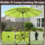 Parasol d'extérieur 10 pi Pure Garden-26082022