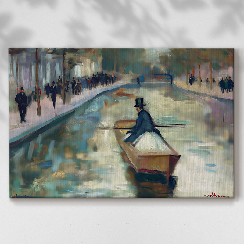 Série nautique-XIX - Cavas enveloppés de galerie, 40 x 60