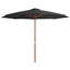 Saxis Outdoor Parasol with Wooden Pole-120168005
