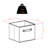 Foldable 6-Pc Fabric Decorative Storage Basket in Beige Finish, 8.78'' H X 10.9'' W X 10.01'' D-50762836-50762834