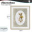 «Little Mouse with Flowers», reproduction encadrée sous verre, design par Arlington Prints-1901324619-1901324618