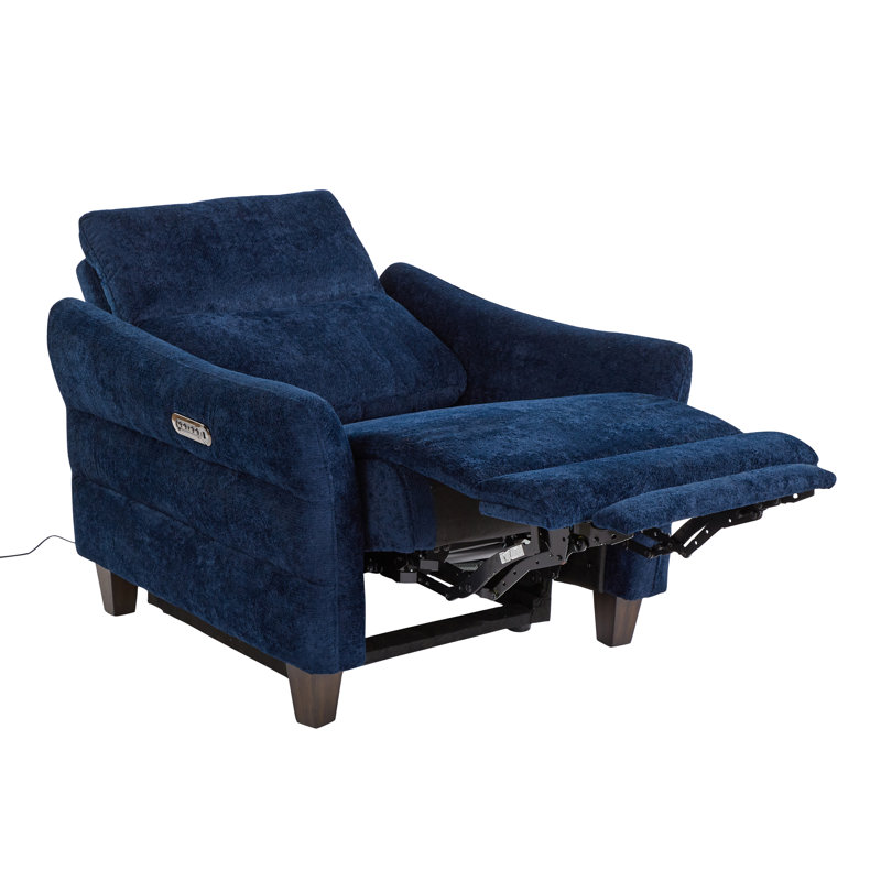 Fauteuil inclinable électrique Rasco, Bleu