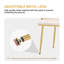 Chaise d'appoint rembourrée en velours Evanni-333893683-316044271
