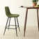 Seidman 26" Upholstered Low Back Counter Stool