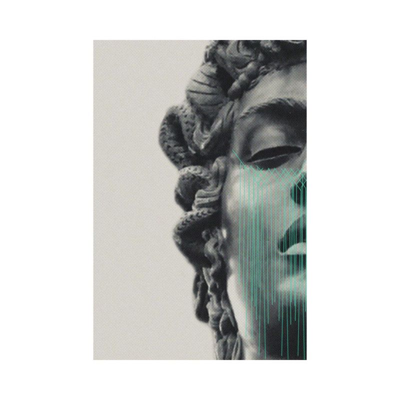 " LDN " by Frank Moth, 12" H x 8" W x 0.75" D