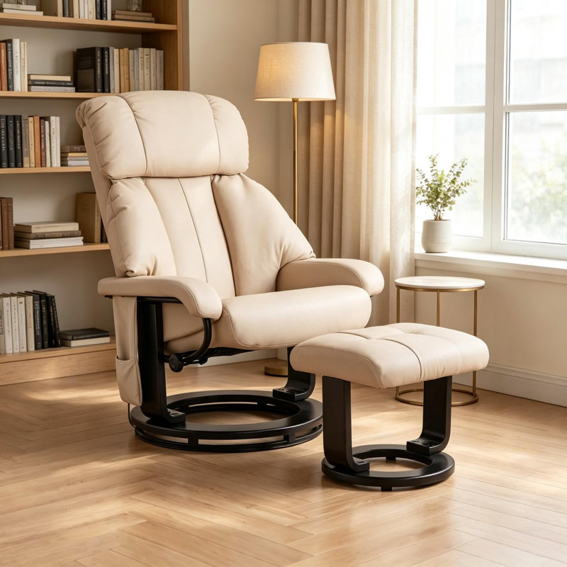 Fauteuil inclinable avec repose-pieds Soft