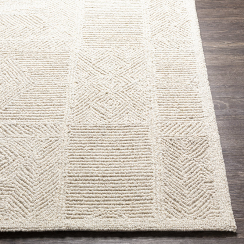 Kizzie Area Rug Cream, Rectangle 5' x 7'6"