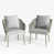 Light Grey Cushion/Beige/White Frame is out of stock selected