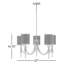 Mattel 5 - Light Shaded Classic Chandelier