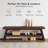 47'' Solid Wood Bed Bench for Bedroom