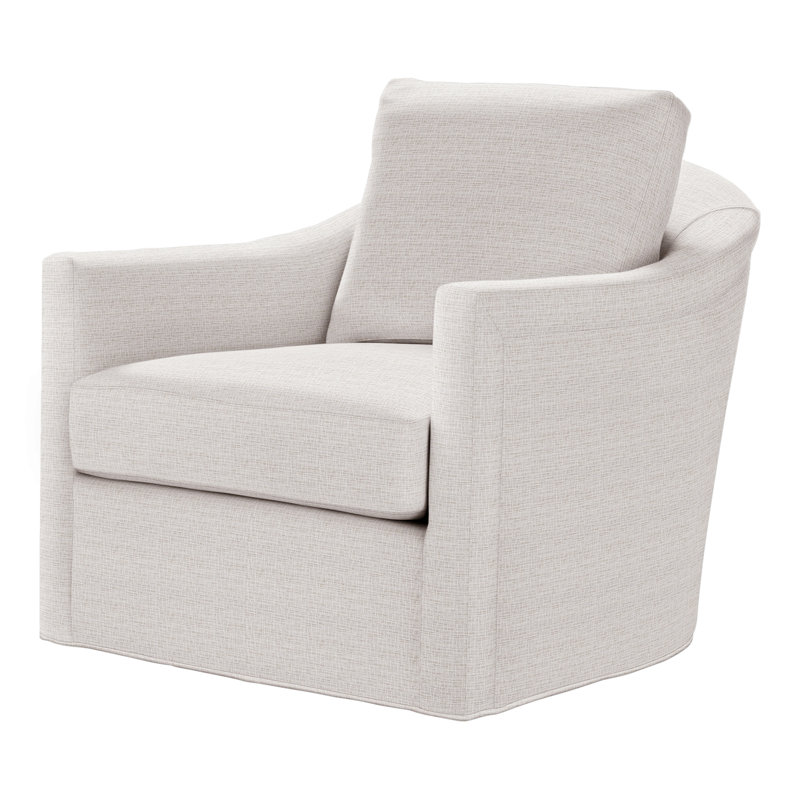 Fauteuil Catalina, Expresso, Perigold brise-glace White Sands