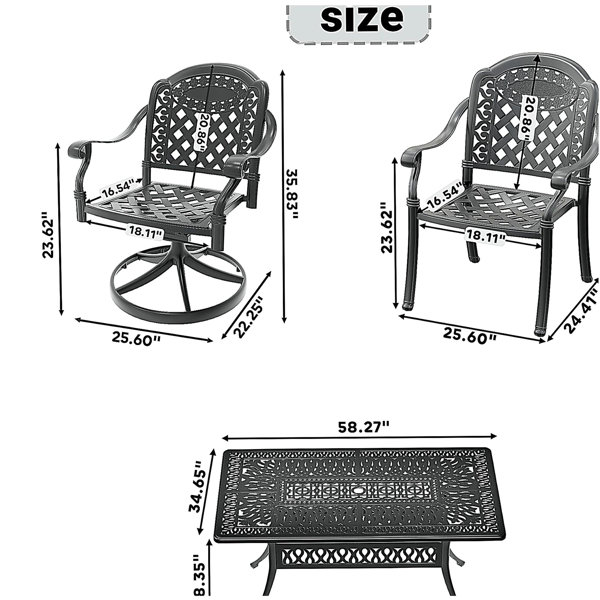 Dimensions du produit