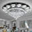 Luxury Modern Crystal Remote Dimmable Chandelier-1450106736