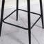 Tabouret de bar pivotant à hauteur de comptoir 25,6 po, ensemble de 2, rembourré avec rotation à 360 °-665534651