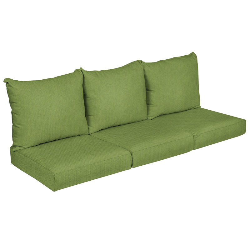 Coussin de siège / dossier d'extérieur Sunbrella, Sunbrella - lierre coulé, L 25 po x P 23 po