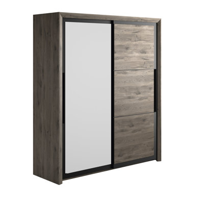 Roemer 2 Door Manufactured Wood Wardrobe
