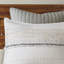 Ensemble d'édredon en coton à imprimé blanc cassé / gris-126520886-126520888