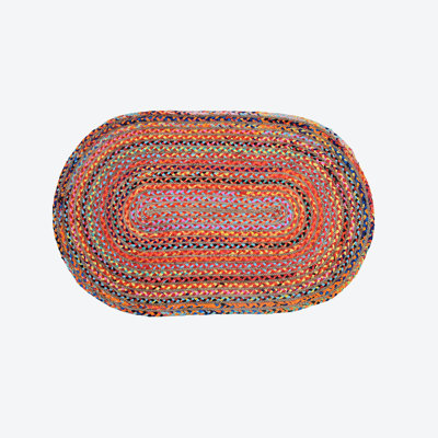 Oval Carlotta Hand Woven Area Rug