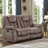 3-Piece Microfiber Reclining Living Room Set With Power Lift Recliner, Manual Loveseat, And Manual Sofa-2923943