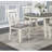 4 - Person Dining Set with Round Table And 4x Side Chairs,Clean Lines Wooden Table Top-593274746-593274745