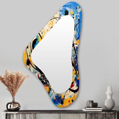 Miroir mural moderne moderne irrégulier All That Jazz