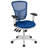 Siyer Mid-Back Mesh Ergonomic Office Chair with Adjustable Arms-767103198-796339958